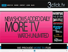 Tablet Screenshot of 3click.tv